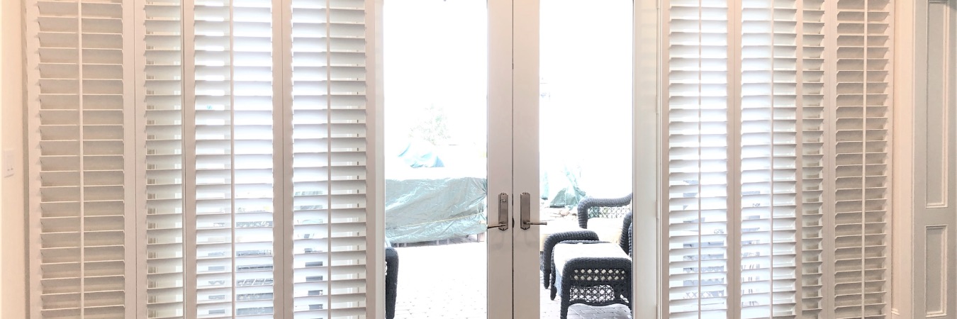 Sliding door shutters in Boise