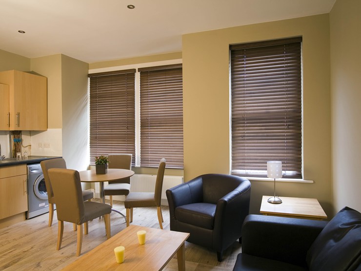 wood blinds in Boise.